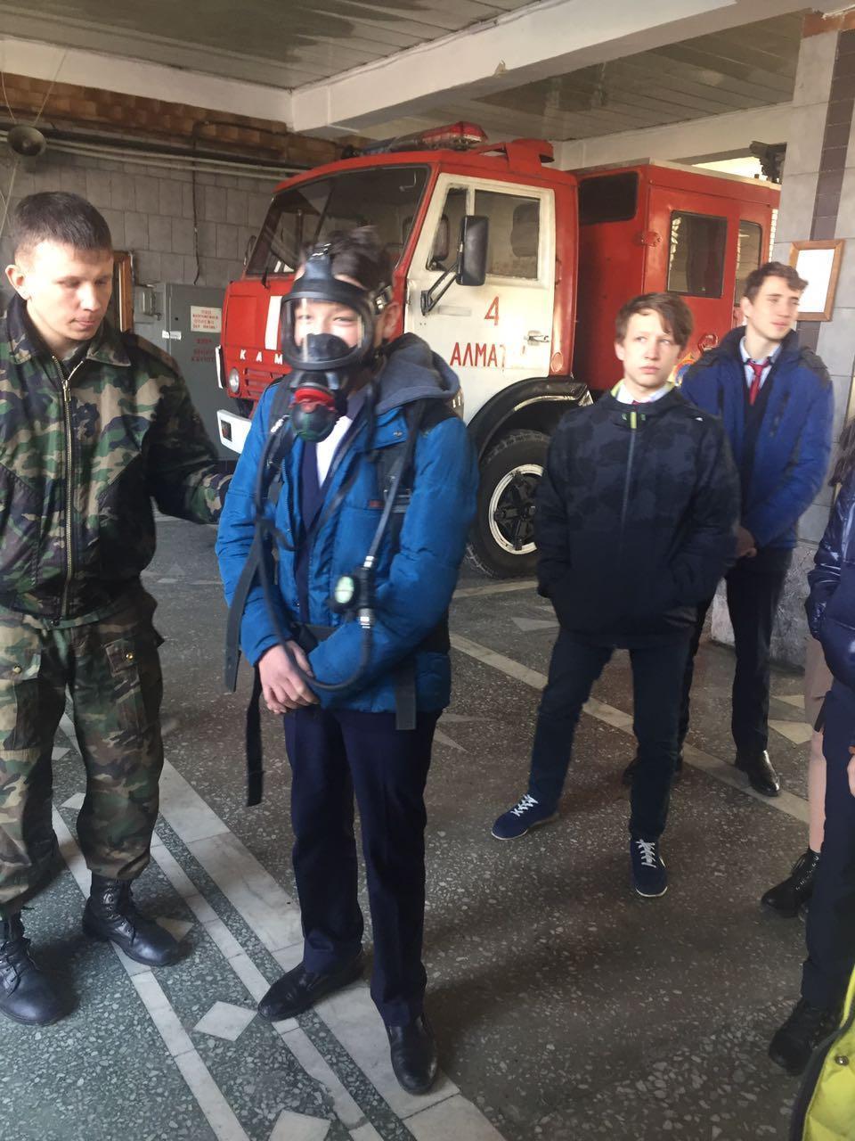 Жсемирный день гражданской обороны. День открытых дверей в пожарной части Турксибского areaа