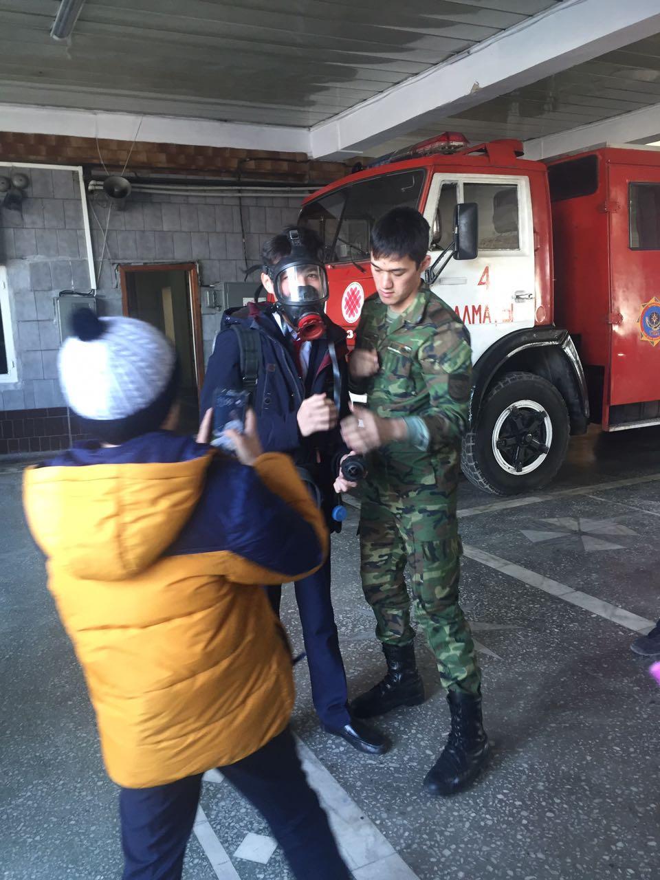 Жсемирный день гражданской обороны. День открытых дверей в пожарной части Турксибского района