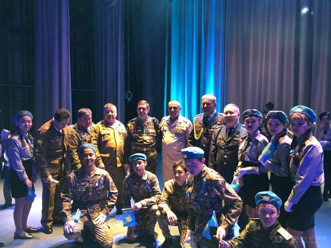 Наши учащиеся на концерте в ДДТ №6 посвященном 30-летию вывода войск из Афганистана 