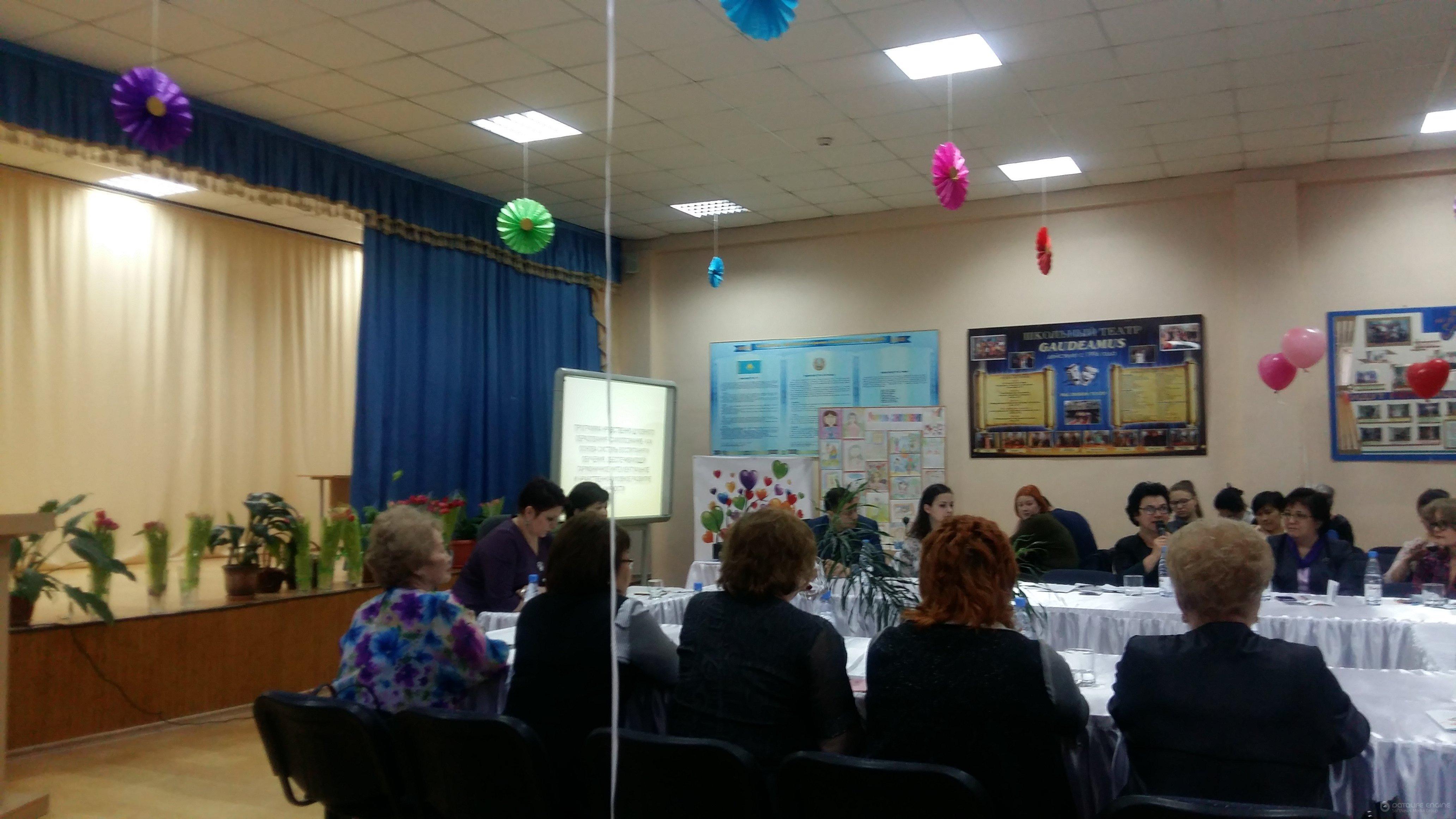 Городской семинар "Личность педагога самопознания" проходил в ШГ6. 