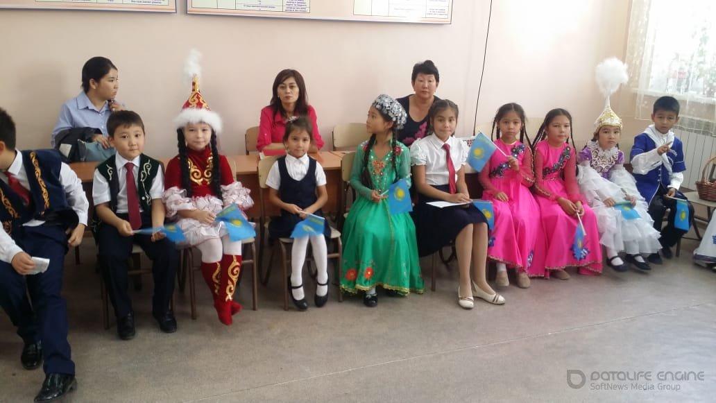 Конкурс  чтецов по казахскому языку среди учащихся 4 классов посвящённый Дню языков.