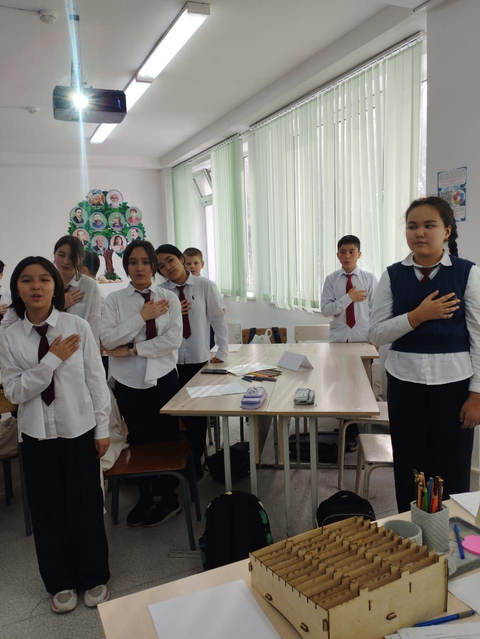 6-В сыныбынды "Тоқта Буллинг" тақырыбында сынып сағаты/ 6"В"классе был проведен классный час на тему «Стоп Буллинг»