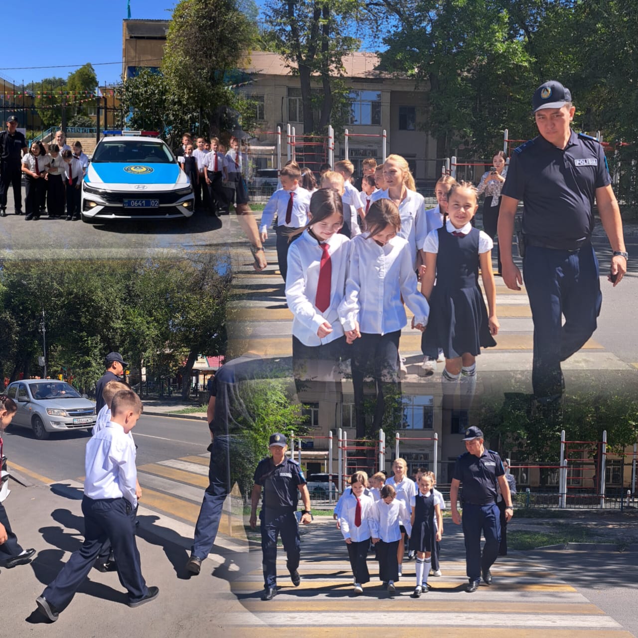 Республикалық «Назар аударыңдар, балалар! Жол қозғалысы ережелері бойынша» акциясы өтті.