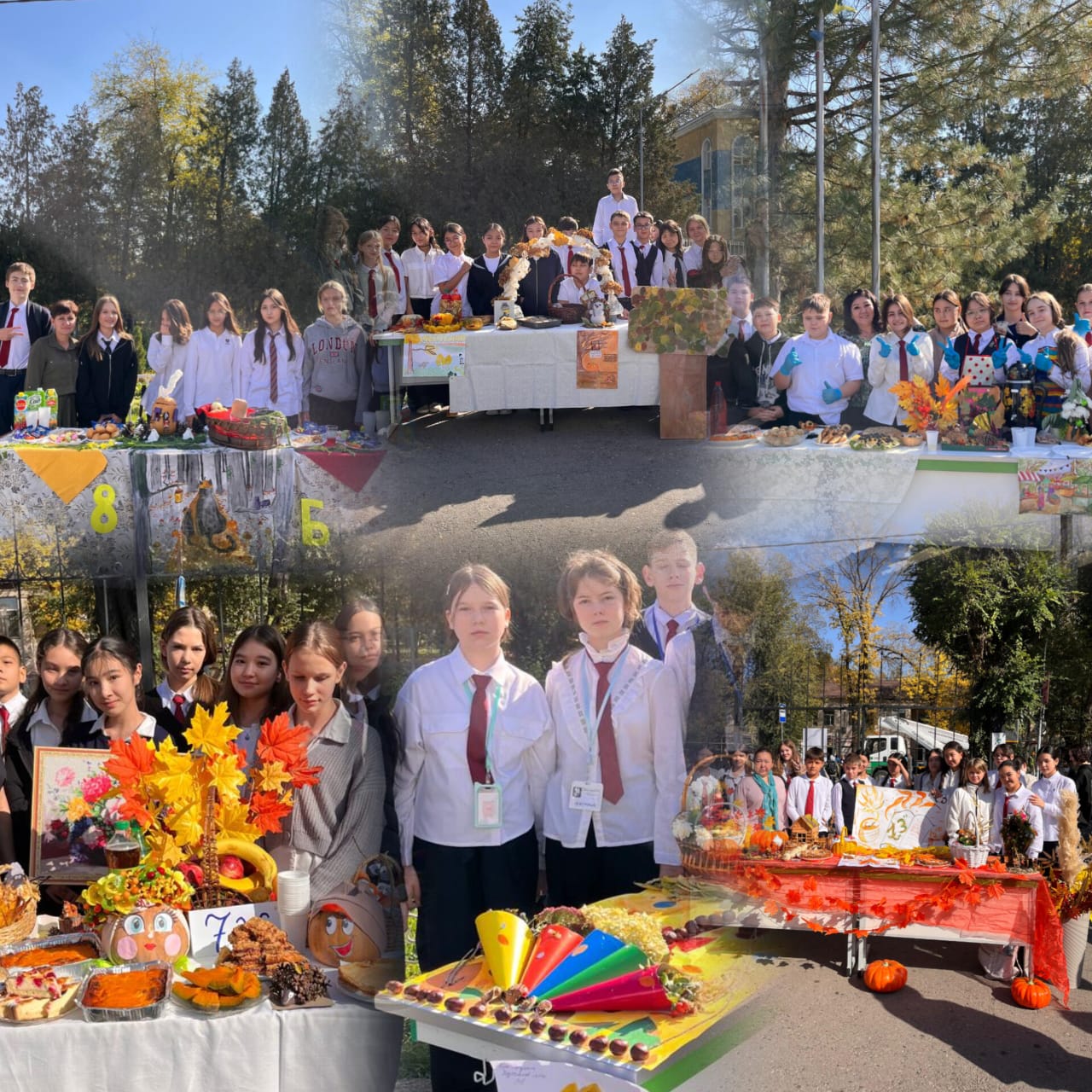 Мектебімізде 7–8 сыныптар арасында дәстүрлі «Күзгі асар» жәрмеңкесі өтті. 🌾