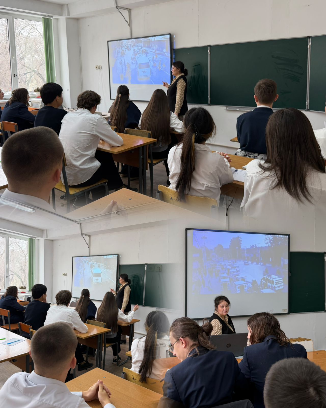 “Көмек” бағдарламасы аясында сынып сағаты өтті.