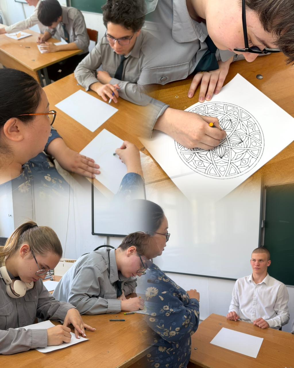 мектепте оқушылармен және мектеп психологының қатысуымен психологиялық қолдау жұмыстары жүргізілді.